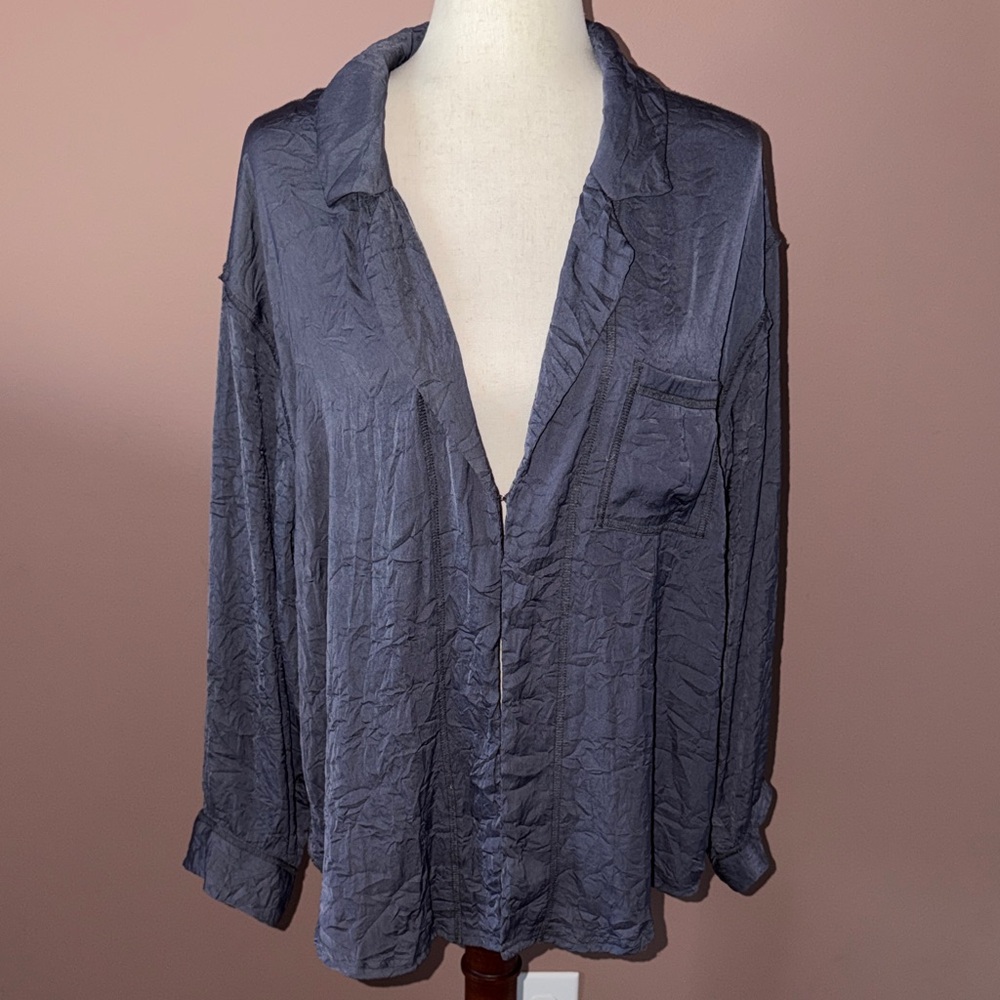 Free People Shine Time  Oversized Sleep Shirt